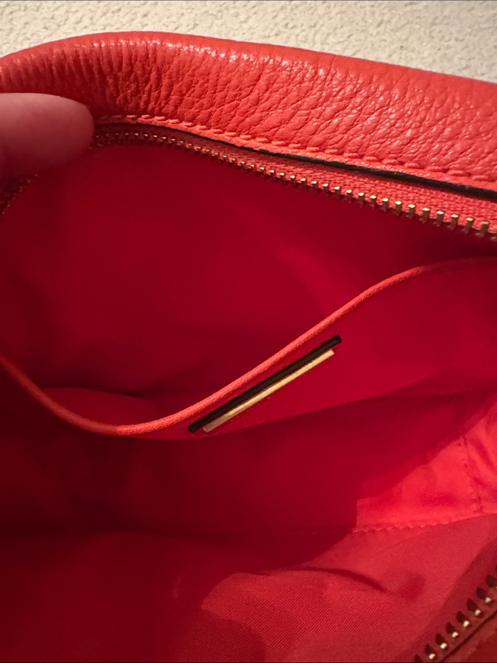 Tory Burch Vibrant Red Crossbody Bag - Picture 15 of 16